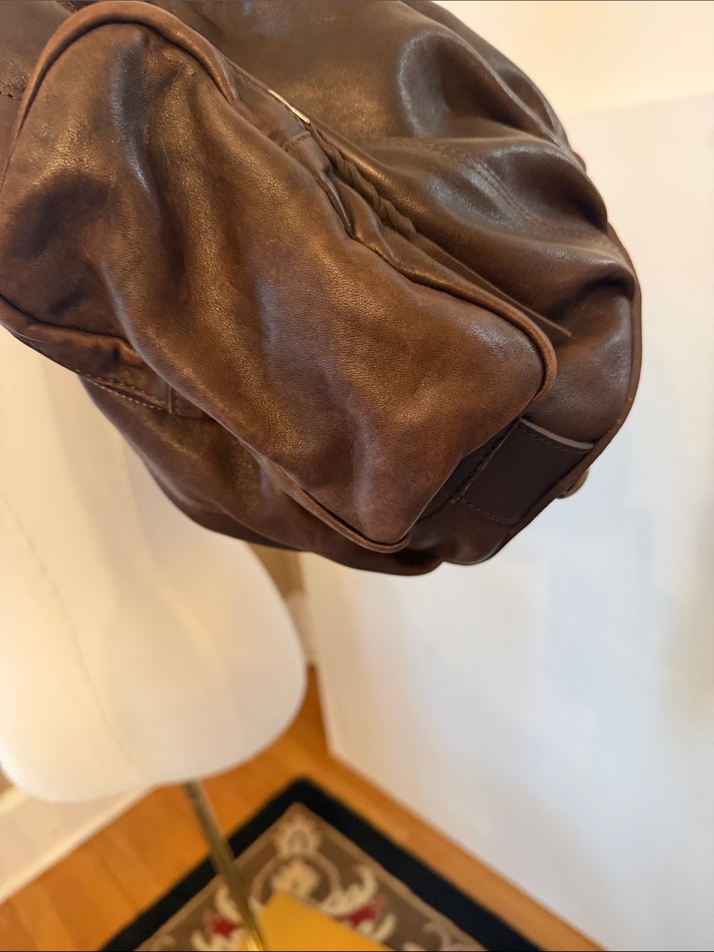 We The Free Hattie Hardware Shoulder Bag Brown - Picture 6 of 15